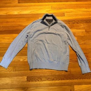 light blue Tommy Hilfiger quarter zip